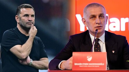 TFF Başkanı İbrahim Hacıosmanoğlu'ndan Okan Buruk'a olay cevap! 