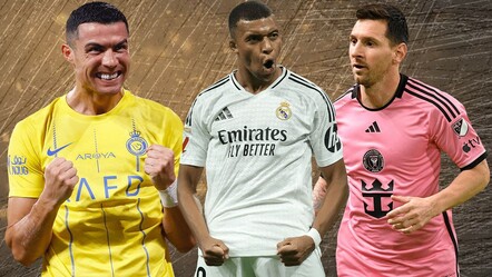 Dünyanın en çok kazanan futbolcuları açıklandı! Ronaldo-Messi rekabetinde inanılmaz fark - spor