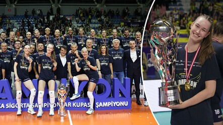 Fenerbahçe şampiyon oldu Eda Erdem'in hareketi olay oldu! 18'lik Liza Safranova şaşırdı kaldı - spor