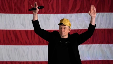 Elon Musk'tan tek başına "Trump'a destek" mitingi - Dünya