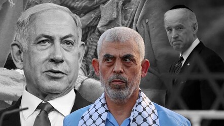 Siyonistler bayram ediyor! Biden ve Netanyahu Hamas'sız Gazze'yi görüştü: