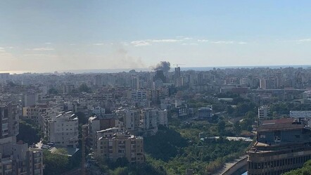 İsrail ordusu Beyrut'ta Dahiye'yi 3 kez peş peşe bombaladı - dunya