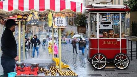 Eski halinden eser yok şimdi! İstanbul'daki seyyar simit, kestane ve mısır arabaları değişiyor - saglik