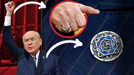 Bahçeli'den ince ayar! Tarihi konuşmayı yaparken yüzük ve rozetiyle de mesaj vermiş - politika