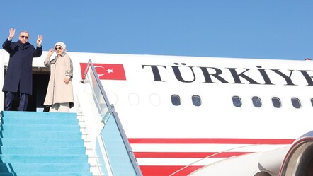 Cumhurbaşkanı Recep Tayyip Erdoğan, Putin ile görüşeceği BRICS Zirvesi için Tataristan'a gitti - gundem