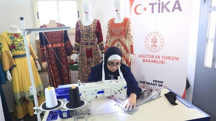 Filistin'e TİKA desteği! Üretim faaliyetlerini desteklemek için ekipman sağlandı - guncel