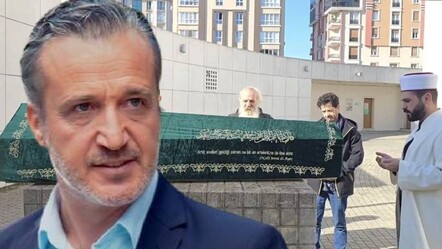 Ünlü oyuncu Tekin Temel'in oğlu cenazede ortaya çıktı! O kare yürek yaktı - magazin