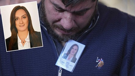 TUSAŞ şehidi Zahide Güçlü Ekici'nin cenazesinde kahreden görüntü! Eşi gözyaşlarıyla uğurladı - gundem