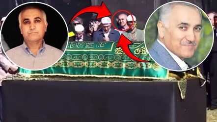 Baş hain FETÖ elebaşı Fetullah Gülen'in cenaze töreninde dikkat çeken kare! Adil Öksüz olduğu iddia edildi - gundem