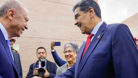 Nicolas Maduro, Cumhurbaşkanı Erdoğan ile fotoğrafını paylaşıp dünyaya mesaj verdi - dunya