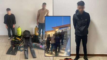 Aydın'dan Yunanistan'a yüzerek geçmeye çalıştılar! Tam teçhizatlı göçmenler kıskıvrak yakalandı - gundem