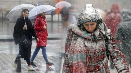 Meteoroloji'den kritik hafta sonu uyarısı! Kar ve sağanak beklenen iller belli oldu - Gündem