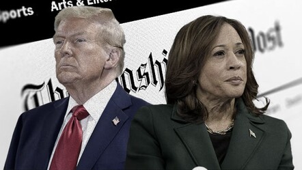 Washington Post'ta 36 yıl sonra bir ilk! ABD başkanlık seçimi için kimseye destek açıklanmayacak - dunya