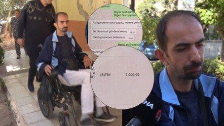 Hataylı engelli depremzedeyi vicdansızca dolandırdılar! Antalya'da kahreden olay - yasam