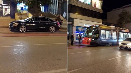 Kız arkadaşıyla tartışıp arabayı yolun ortasında bıraktı! Bursa'da vatandaş deliye döndü - yasam