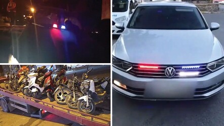 On bin çakarlı araca ceza yağmuru! Trafikte usulsüz yapanların gözünün yaşına bakılmadı - gundem