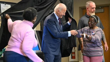 ABD seçimleri için Biden erken oy kullandı! Trump'a yaptığı atıf dikkat çekti - teknoloji