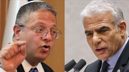 Soykırım parlamentosunda çatlak! Lapid ile Ben-Gvir arasında tartışma - dunya