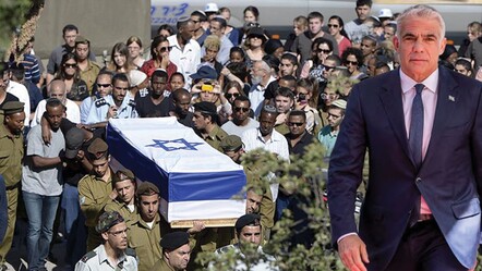 Eski İsrail Başbakanı Yair Lapid, Netanyahu'nun sakladığı gerçekleri ifşa etti: Yüzlerce İsrail askeri öldü - dunya