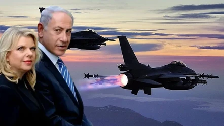 Netanyahu'nun eşini 'misilleme' korkusu sarmış! F-35'lerin eşlik ettiği iddiası gündem oldu - Dünya