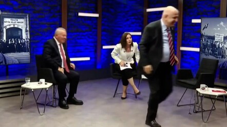 Stüdyoda ilginç anlar! Ümit Özdağ, sunucunun ısrarı üzerine canlı yayını terk etti - ekonomi