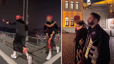 Kostümüyle trafiği birbirine katmıştı! 15 Temmuz Şehitler Köprüsü'nde koşan adama 1380 lira ceza - gundem