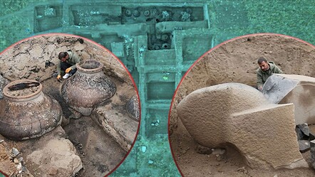 1 tonluk 3 boyutlu heykel ortaya çıktı! Van'da heyecanlandıran buluntu - kultur-sanat