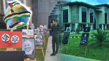 Öldürülen gazetecileri unutturmadılar! Marmara Üniversitesi'nde dikkat çeken Filistin sergisi - kultur-sanat
