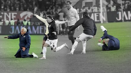 Jose Mourinho'nun gol sevinci Avrupa'da manşetlerde!