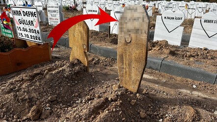 Parçalanmış halde bulunan bebek defnedildi! Mezar tahtasına yazılanlar kahretti - gundem