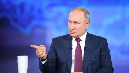 Putin Ukrayna ile devam eden savaş için Batı'yı suçladı - dunya