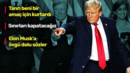 Yeniden başkan seçilen Trump'tan zafer konuşması: ABD'nin altın çağı olacak, savaşları bitireceğim - dunya
