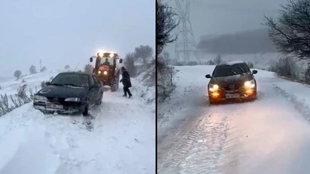 Ardahan kara teslim oldu! Onlarca araç tipide mahsur kaldı - Yaşam