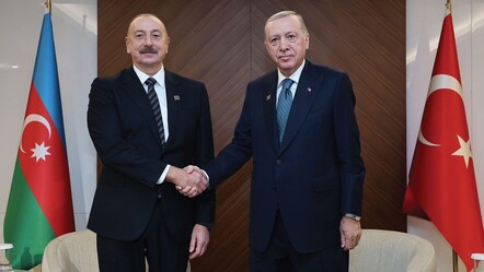 Cumhurbaşkanı Erdoğan ve Azerbaycan Cumhurbaşkanı İlham Aliyev Kırgızistan'da buluştu - gundem