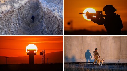 Mehmetçik tetikte! Türk askerinin Van İran sınırındaki nöbeti görüntülendi - dunya