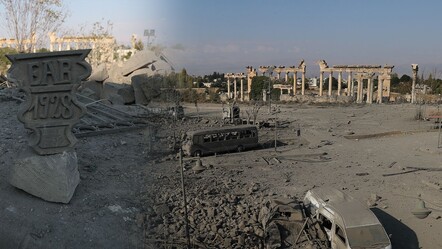 İsrail UNESCO'yu hiçe saydı! Baalbek'te Osmanlı döneminden kalma Manshiyeh binası yok edildi - dunya