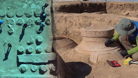 Van'da tarihi keşif! Urartu ambarında çivi yazılı 42 pithos bulundu - kultur-sanat