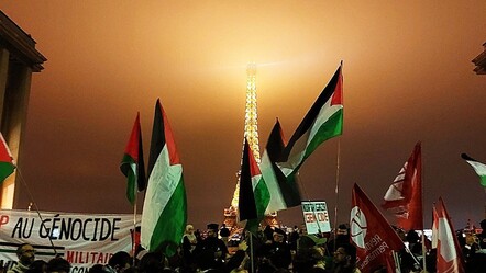 Fransa'da İsrail'e destek galası! Binlerce kişi Paris'te sokaklara indi - dunya