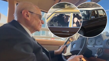 Devlet Bahçeli, klasik otomobiliyle Ankara'yı turladı! Şarkı ve tesbih detayı dikkat çekti - gundem