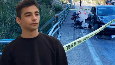 Piknik yolunda korkunç kaza! Otomobilin çarptığı motosikletli uçuruma düştü - gundem