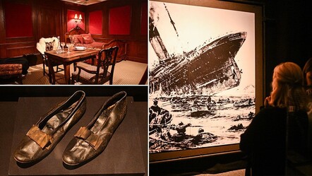 Parçaları Avrupa'da! Titanik'ten geriye kalanlar ilk defa sergileniyor - dunya