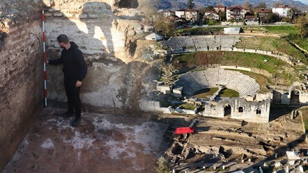 Depo havuzu ortaya çıktı! Düzce'de Prusias ad Hypium Antik Kenti'nde kazılar devam ediyor - kultur-sanat