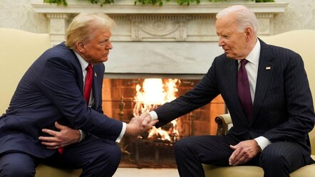 Trump 4 yıl aradan sonra Beyaz Saray'da! Biden ile devir-teslim görüşmesi gerçekleşti - dunya