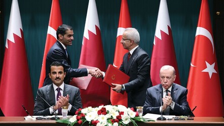 Cumhurbaşkanı Erdoğan ve Katar Emiri Al Sani el sıkıştı! Türkiye ile Katar arasında 8 anlaşma imzalandı - gundem