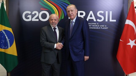 Cumhurbaşkanı Erdoğan, Brezilya Devlet Başkanı Lula Da Silva ile bir araya geldi - dunya