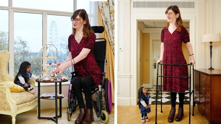 Dünyanın en kısa ve en uzun kadını ilk kez bir arada - dunya