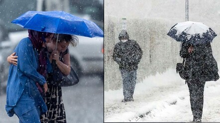 Meteoroloji 22 Kasım hava raporunu açıkladı! 7 il için kar, İstanbul için sağanak uyarısı - haberler