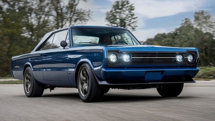 67 Plymouth GTX elektrikli hale geldi! 400 km menzil ve klasik görünümüyle dikkat çekiyor - t-otomobil