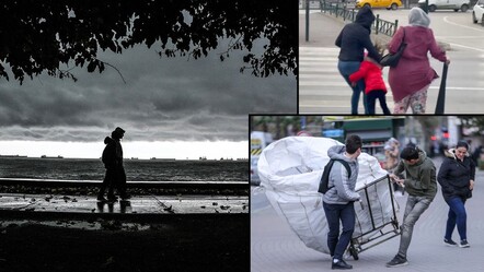 Gündüz gece oldu, çocuklar havada uçtu... Meteoroloji son tahminlerini duyurdu, hayati uyarı var! - gundem