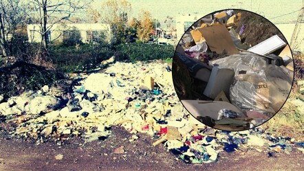 Şehrin göbeğinde rezil görüntü! 